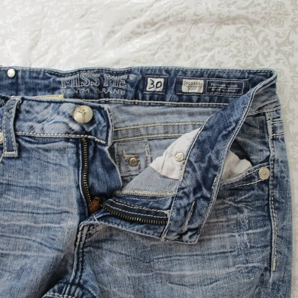 MISS ME Boot Cut Jeans Size 30 #112 - Picture 5 of 9